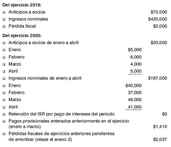 DESARROLLO 1o Determinación del coeficiente de utilidad para los pagos - фото 64