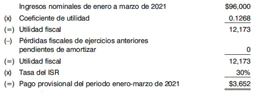 4o Determinación del pago provisional por pagar de marzo de 2021 COMENTARIOS - фото 58