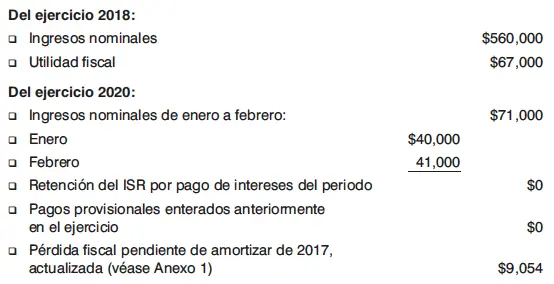 DESARROLLO 1o Determinación del coeficiente de utilidad para los pagos - фото 52