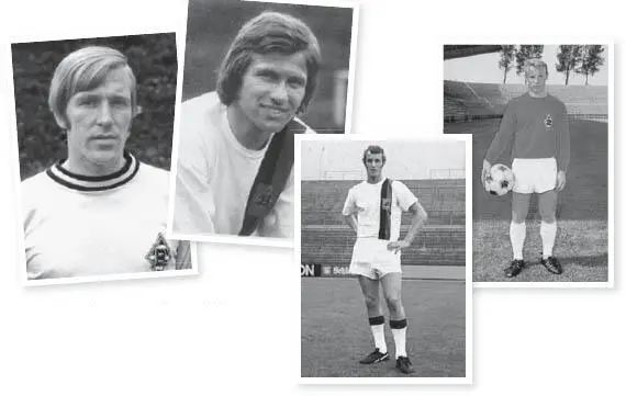 Idole die auch als Sammelbildchen begehrt waren die Gladbacher Stars Günter - фото 34