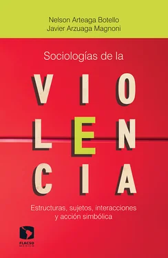 Nelson Arteaga Botello Sociologías de la violencia обложка книги
