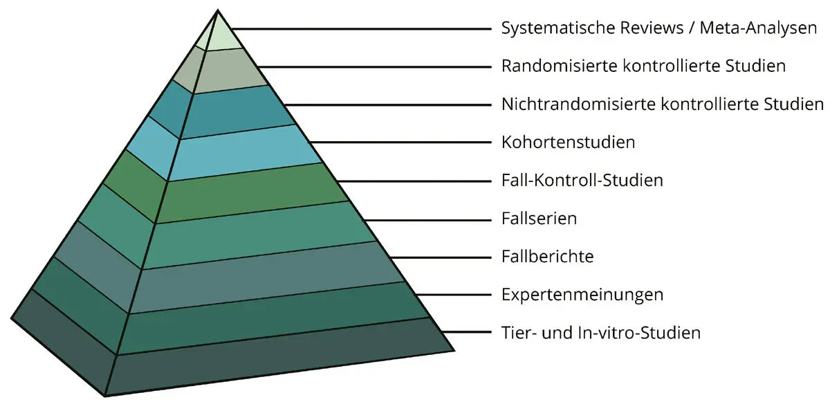 Abb 6Die Evidenzhierarchie Wichtig ist dass sich Expertenmeinungen und - фото 17