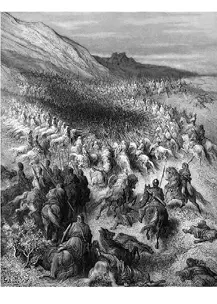 Batalla de los Cuernos de Hattin Gustave Doré Fuente Wikimedia Commons - фото 24