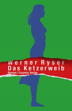 Werner Ryser Das Ketzerweib обложка книги