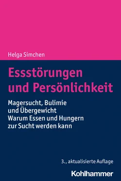 Helga Simchen Essstörungen und Persönlichkeit обложка книги