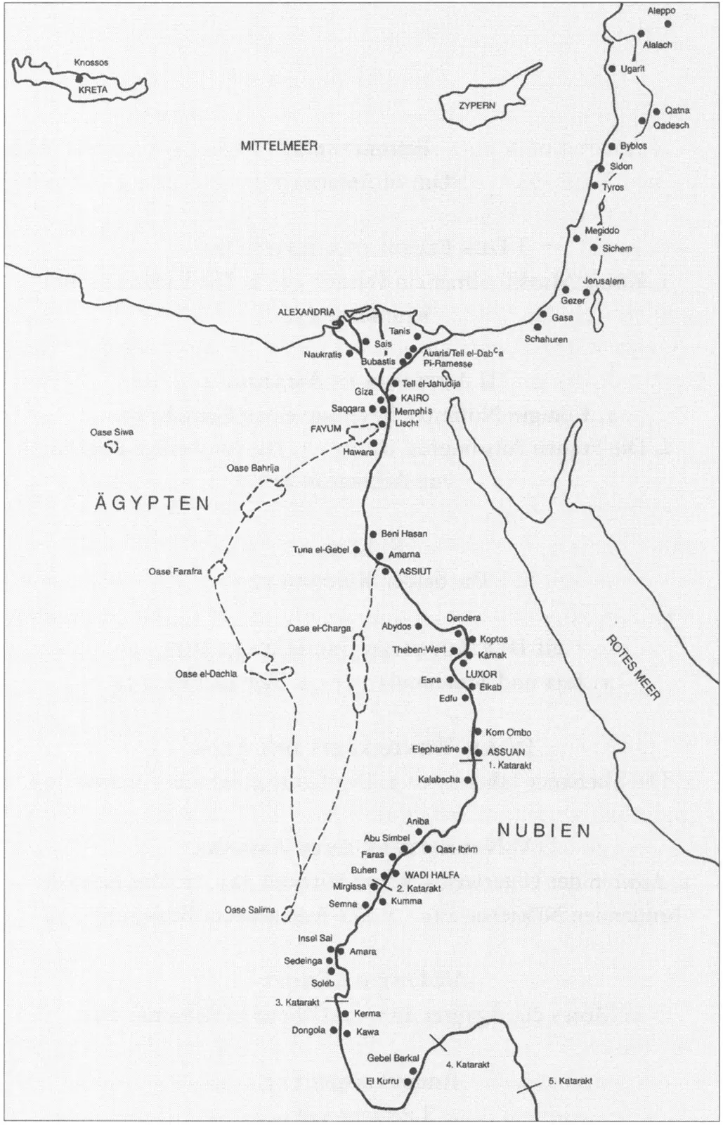 Abb 1 Karte von Ägypten Einleitung Out of Amarna Tell elAmarna oder kurz - фото 1