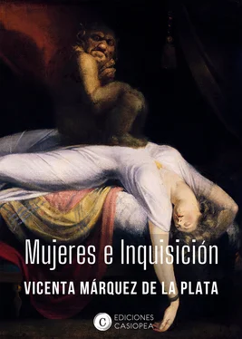 Vicenta Marquez de la Plata Mujeres e Inquisición обложка книги