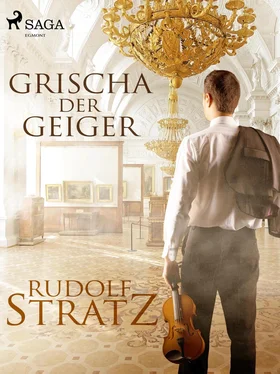 Rudolf Stratz Grischa der Geiger обложка книги