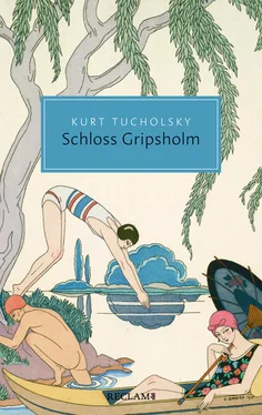 Kurt Tucholsky Schloss Gripsholm. Eine Sommergeschichte обложка книги