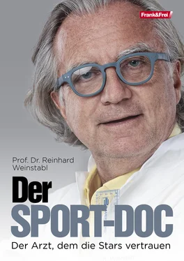 Prof. Dr. Reinhard Weinstabl Der Sport-Doc обложка книги