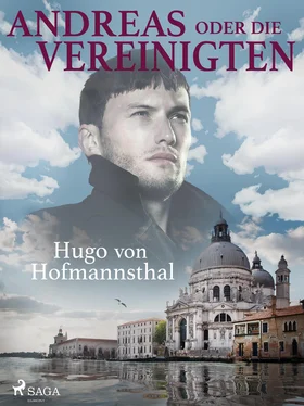 Hugo Hofmannsthal Andreas oder Die Vereinigten обложка книги