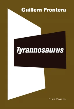 Guillem Frontera Tyrannosaurus обложка книги