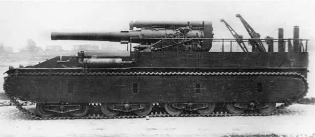 203мм самоходная гаубица СУ14 на полигоне 1934 год Модернизированная - фото 6