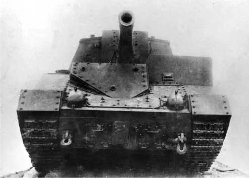 Забронированная СУ141 с пушкой Бр2 на НИБТПолигоне осенью 1940 года - фото 12