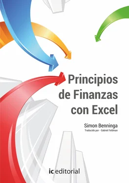 Simon Benninga Principios de finanzas con excel. обложка книги