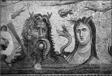 Abbildung 12 Okeanos und Thetys Zeugma Mosaic Museum Gaziantep 47 Er ist der - фото 52