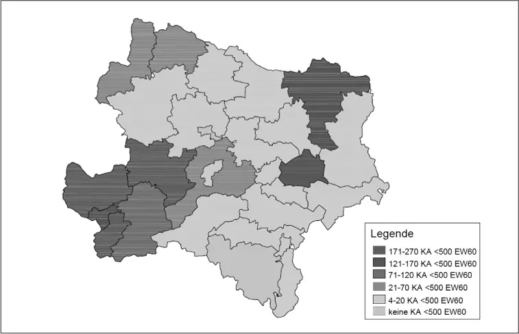 Abbildung 7 Kläranlagen 500 EW 60in NÖ bei denen immissionsbedingt eine - фото 40
