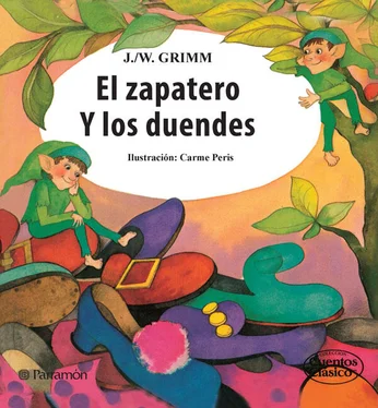 Jacob y Wilhelm Grimm El zapatero y los duendes обложка книги