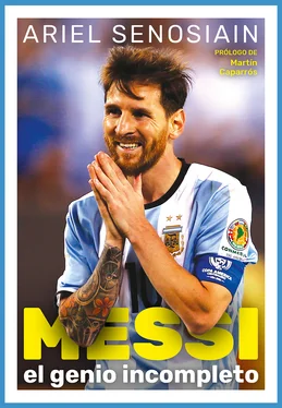 Ariel Senosiain Messi. El genio incompleto обложка книги