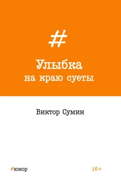 Виктор Сумин Улыбка на краю суеты обложка книги