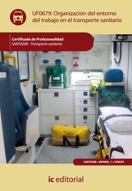 José Carlos Colmenero Moral Organización del entorno de trabajo en transporte sanitario. SANT0208 обложка книги