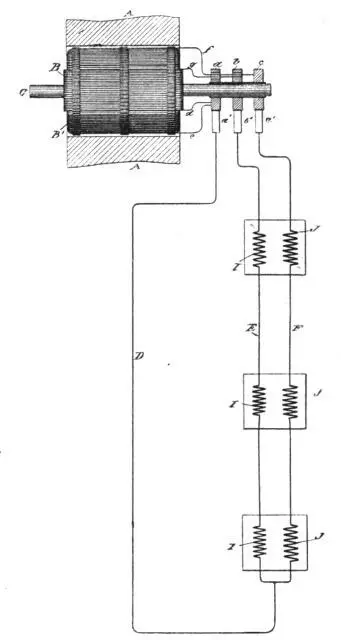 Fig 24 A motor in this case is shown as composed of a ring H wound with - фото 27