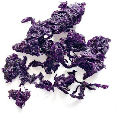 Porphyra tenera NORI Undaria pinnatifida WAKAME Man verarbeitet die - фото 474