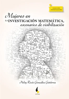 Nelsy Rocío González Gutiérrez Mujeres en la investigación matemática, escenarios de visibilización обложка книги