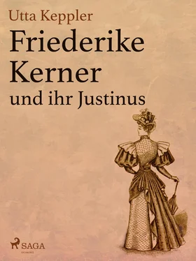 Utta Keppler Friederike Kerner und ihr Justinus обложка книги