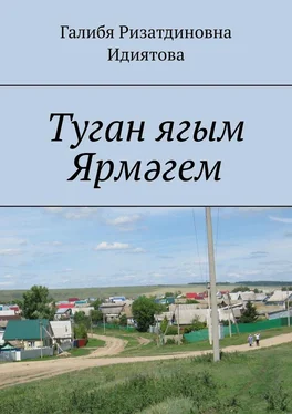 Галибя Идиятова Туган ягым Ярмәгем обложка книги
