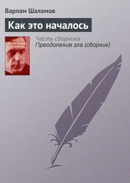 Варлам Шаламов Как это началось обложка книги