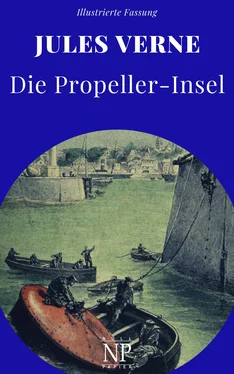 Jules Verne Die Propeller-Insel обложка книги