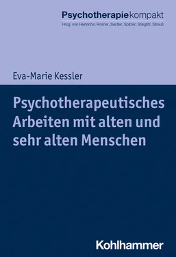 Eva-Marie Kessler Psychotherapeutisches Arbeiten mit alten und sehr alten Menschen обложка книги
