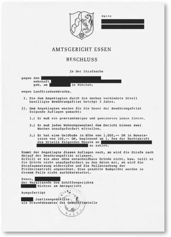Zeugnis der Aggression II Insgesamt rund 10000 Euro bezahlt Toni Meyer an - фото 6