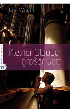 Tom Wright Kleiner Glaube - großer Gott обложка книги