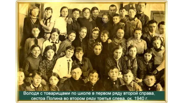 В школе Володе повезло с учителями молодой первой учительницей Лидией - фото 5