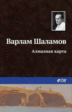 Варлам Шаламов Алмазная карта обложка книги