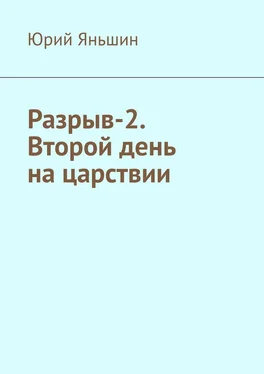 Юрий Яньшин Разрыв-2. Второй день на царствии. Роман-хроника обложка книги