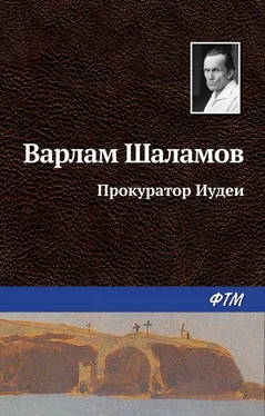 Варлам Шаламов Прокуратор Иудеи обложка книги