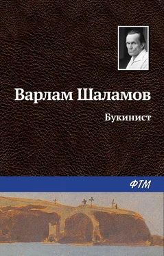 Варлам Шаламов Букинист обложка книги