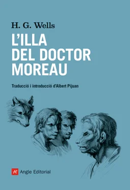 Herbert George Wells L'illa del doctor Moreau обложка книги
