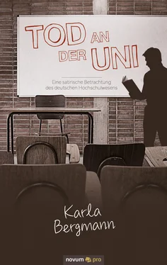 Karla Bergmann Tod an der Uni обложка книги