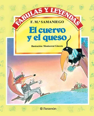 F. Mª Samaniego El cuervo y el queso обложка книги