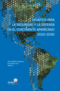 John Griffiths Spielman Desafíos para la seguridad y la defensa en el continente americano 2020-2030 обложка книги