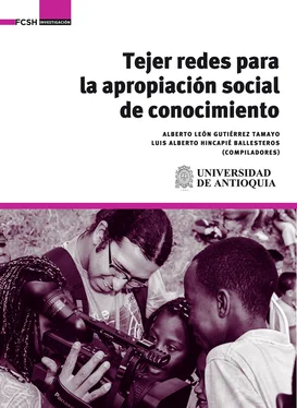 Alberto León Gutiérrez Tamayo Tejer redes para la apropiación social de conocimiento обложка книги