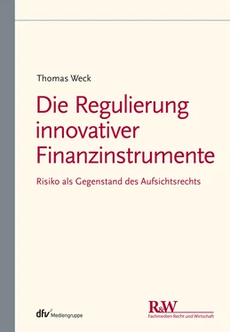 Thomas Weck Die Regulierung innovativer Finanzinstrumente обложка книги