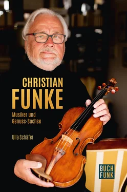 Ulla Schäfer Christian Funke - Musiker und Genuss-Sachse обложка книги