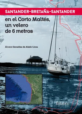 Álvaro González de Aledo Linos Santander-Bretaña-Santander en el Corto Maltés, un velero de 6 metros обложка книги