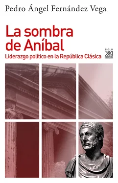 Pedro Ángel Fernández de la Vega La Sombra de Anibal обложка книги