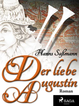 Hanns Sassmann Der liebe Augustin обложка книги